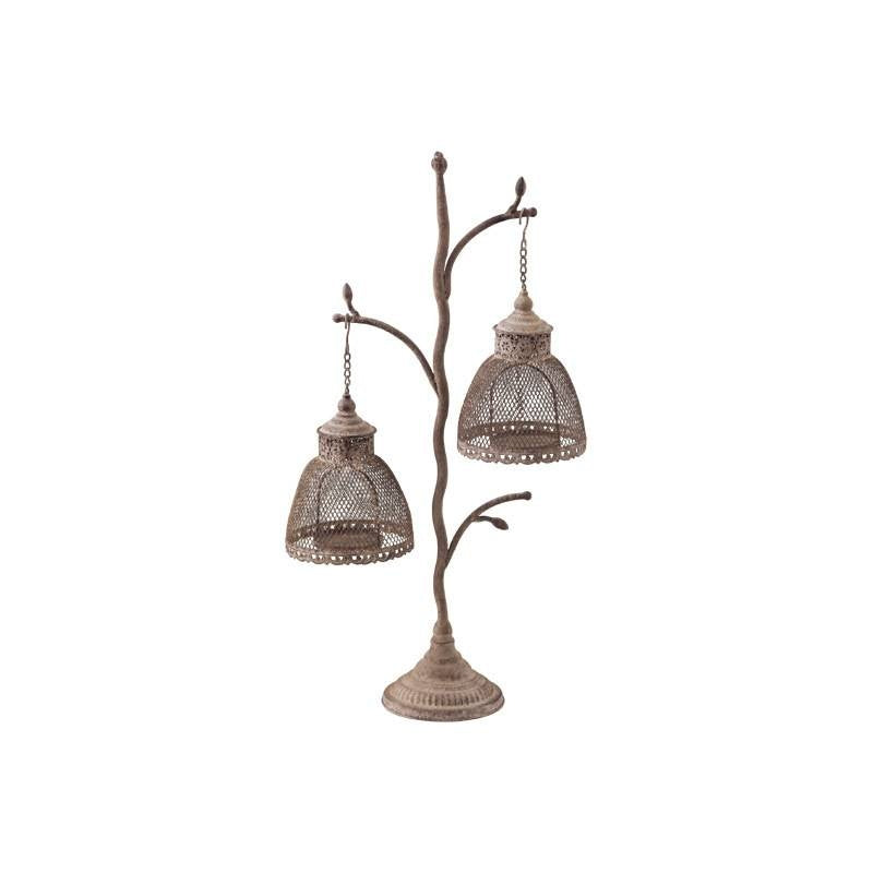 American Retro Candle Holder Ornaments Garden Birdcage Wind Lamp Decorations Atmosphere Restaurant BB Decoration Scented Candles