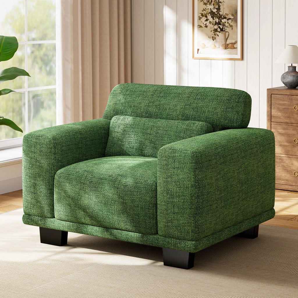 40-89in Sofa Living Room Chairs, Reading Chair, Accent Chair, Small Sofa Couch for Bedroom, Oversize Mid-Century Armchair with Deep Seat, Comfy Sofa Couch Living Room Lounge Chair Home Theater Seating