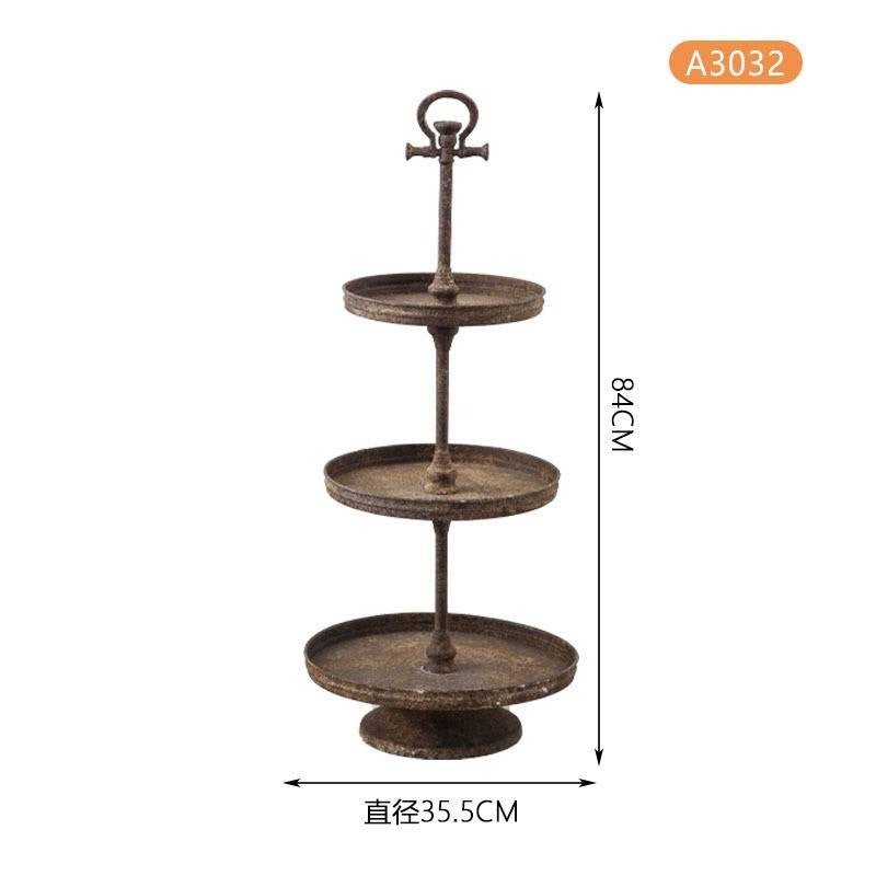 American Retro Candle Holder Ornaments Garden Birdcage Wind Lamp Decorations Atmosphere Restaurant BB Decoration Scented Candles